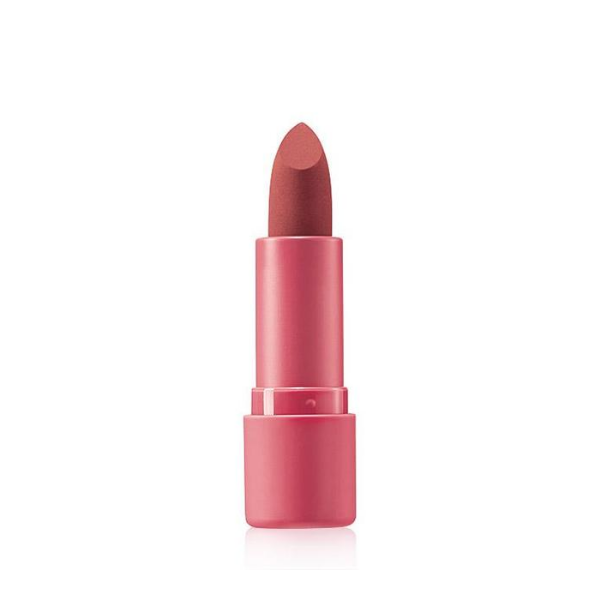 Tube of Rouge Powder Matte Lipstick in the shade Beige Powder, a recommended 2020 Fall lip color, against a white background