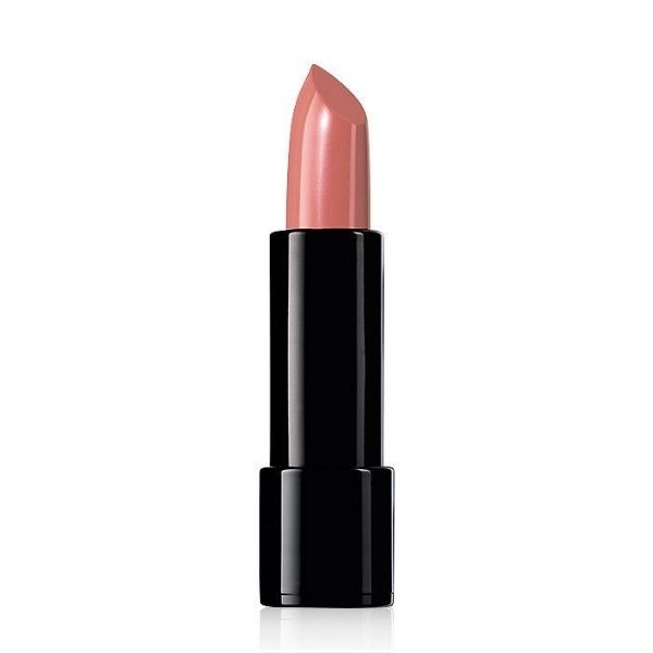 Open tube of Cashmere Lipcream Satin in the shade of Nude Pink, against a white background