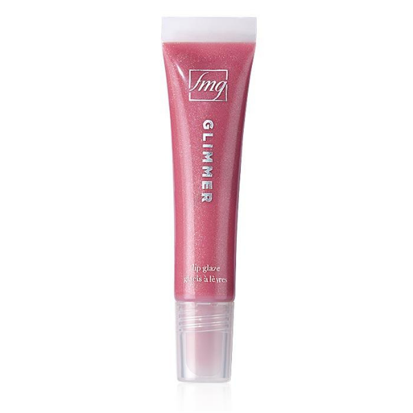Tube of Glimmer Lip Glaze in the shade Sheen, against a white background