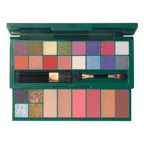 Open palette of fmg Glimmer Bejeweled Mega Palette, against a white background