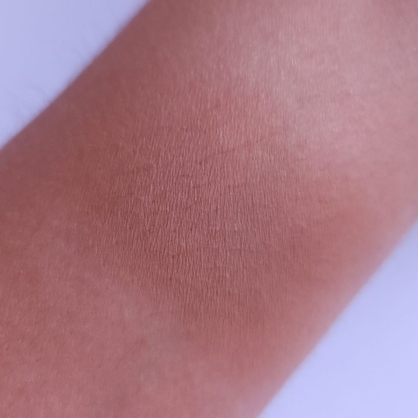 Arm swatch showing the color of Avon's Match Bronze Scuplting Powder in the shade Bronzed